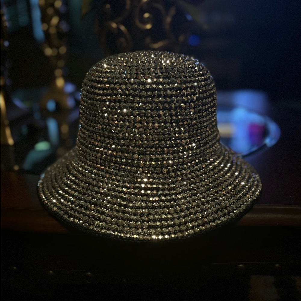 Rhinestone Bucket Hat